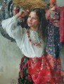 Niña bonita NM Tayikistán 10 Impresionista